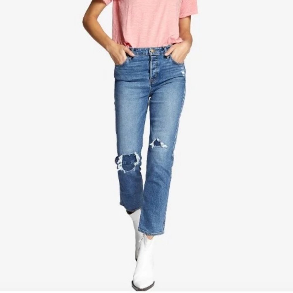 Sancutary Alt Tapered Straight Jeans